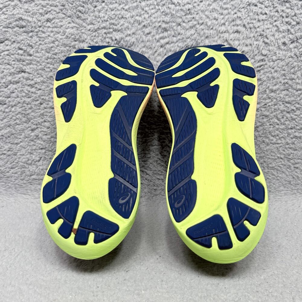 Asics GT-2000 12 Womens Size 10 Running Shoes Glow Yellow Green Aquamarine Mesh - Picture 8 of 9